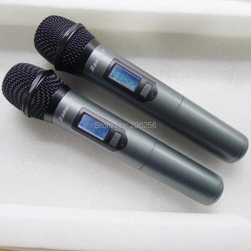 Boutique Recommend Baomic BM-8300 UHF TRUE DIVERSITY Wireless Microphone Professional Karaoke Engineering Dedicated 630-660MHz |