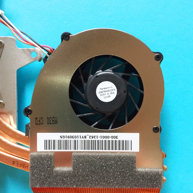Новинка вентилятор для ноутбука CPU с радиатором медная трубка радиатора модуль
