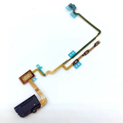 FaiShao новые наушники аудио разъем Кнопка громкости гибкий кабель для iPod Nano 7 7-го поколения Белый Черный Замена