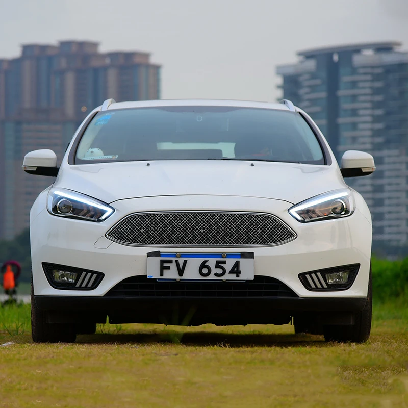 Фара в сборе для Ford Focus 2015 2018 Mk3.5 светодиодная фара DRL светодиодный сигнал поворота