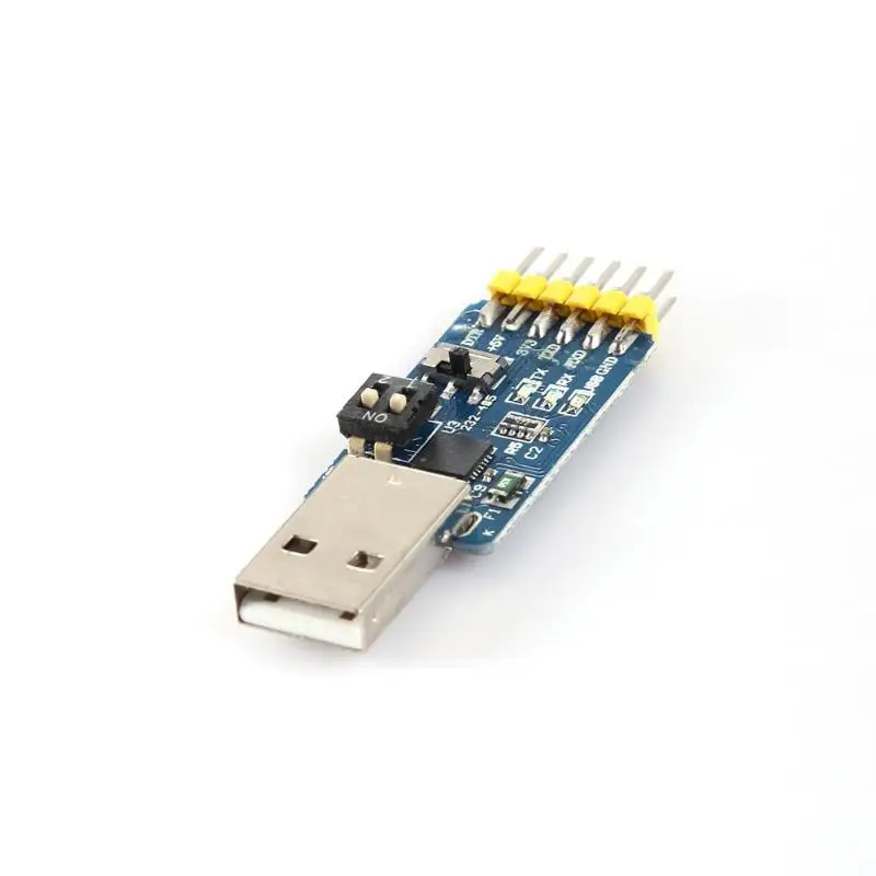 Vanpower 6 в 1 CP2102 USB к ttl 485 232 Huzhuan 3 V/5 V совместимы шесть многофункциональных серийный