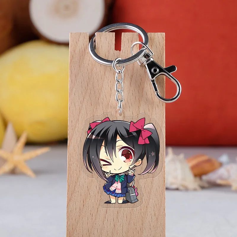 Аниме Love Live косплей брелок японский мультяшный рисунок акриловый автомобильный