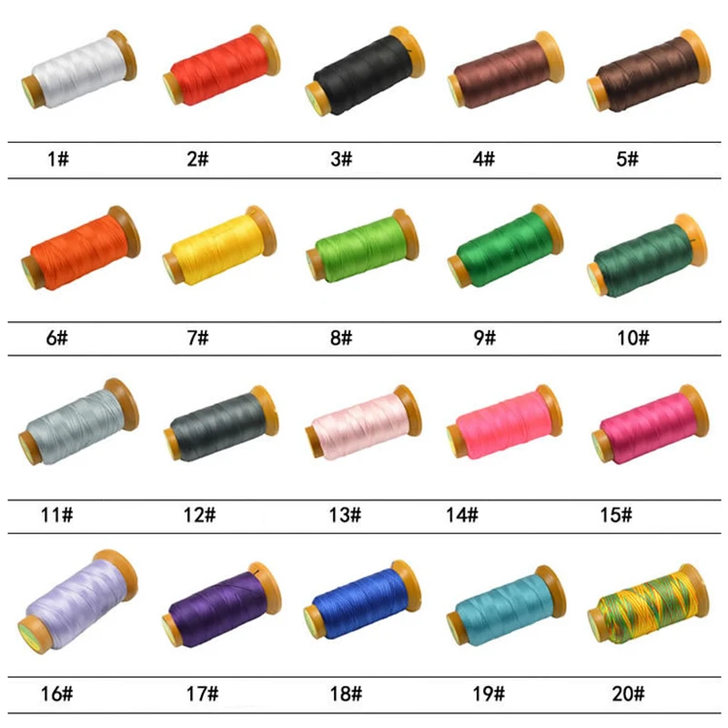 Cotton Cord 0.2/0.25/0.5/0.7/0.8/1mm Thread String Rope Spool Wire Fit Beading Craft DIY Bracelet Necklaces Jewelry Findings