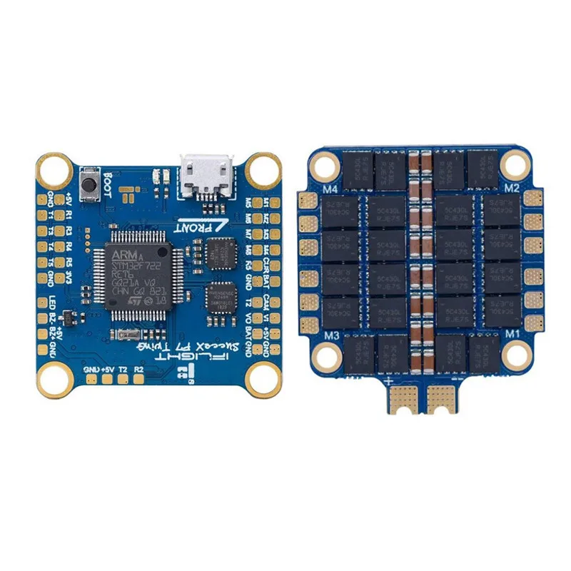 IFlight 30 5x30 5 мм Flytower sucex F7 TwinG Plus OSD Контроллер полета и 50A BL_32 4в1 ESC для моделей