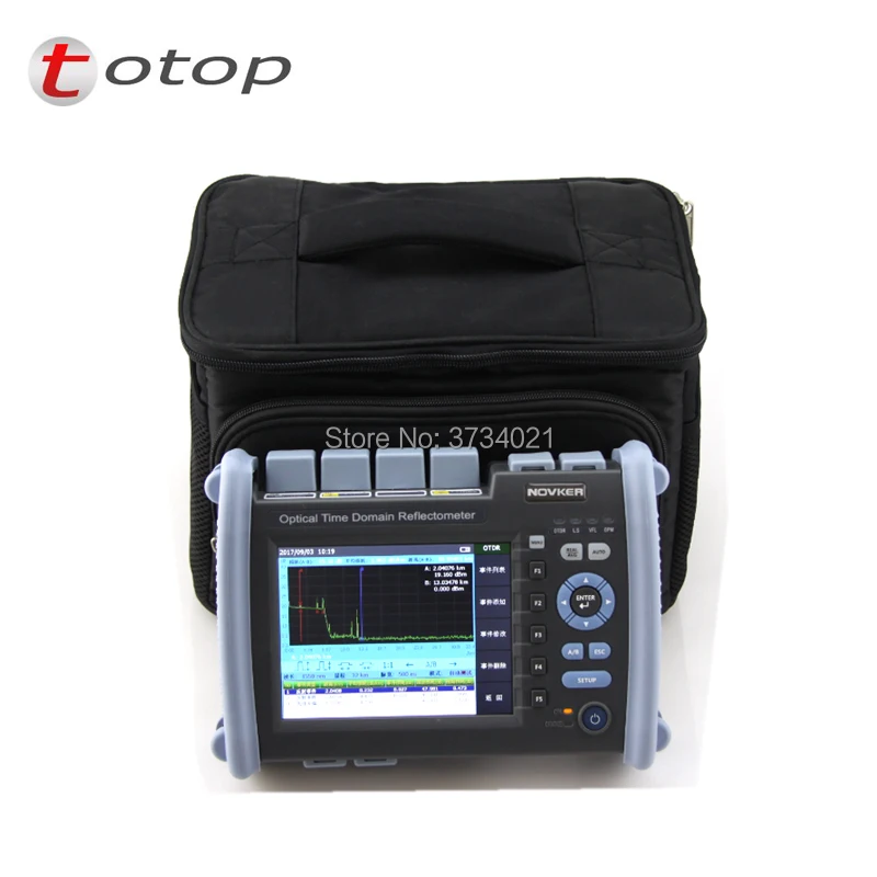NK6000 OTDR 1310/1550 нм 37/35/35 дБ Многофункциональный тестер OPM VFL OLT MAP сплиттер