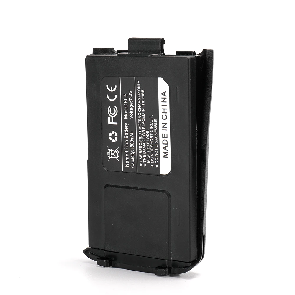 Baofeng UV-5R EX запасная батарея 1800 мАч оригинальная упаковка черный | Мобильные