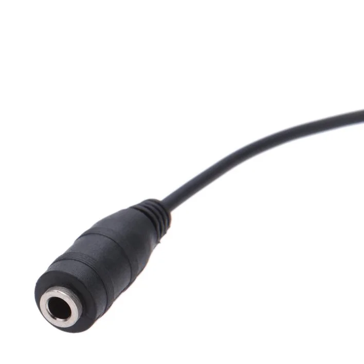 Мини флеш накопитель USB к 3 5 мм Кабельный Шнур для микрофонного адаптера Гоу про HD