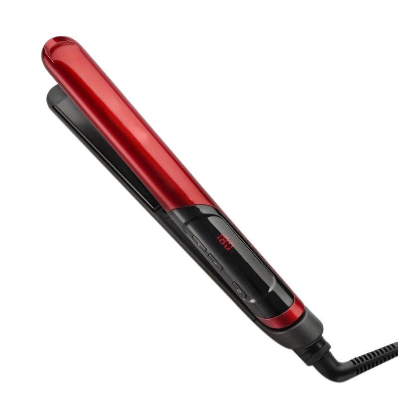 Цифровой дисплей 2 в 1 выпрямитель для волос керамический электрический прямой