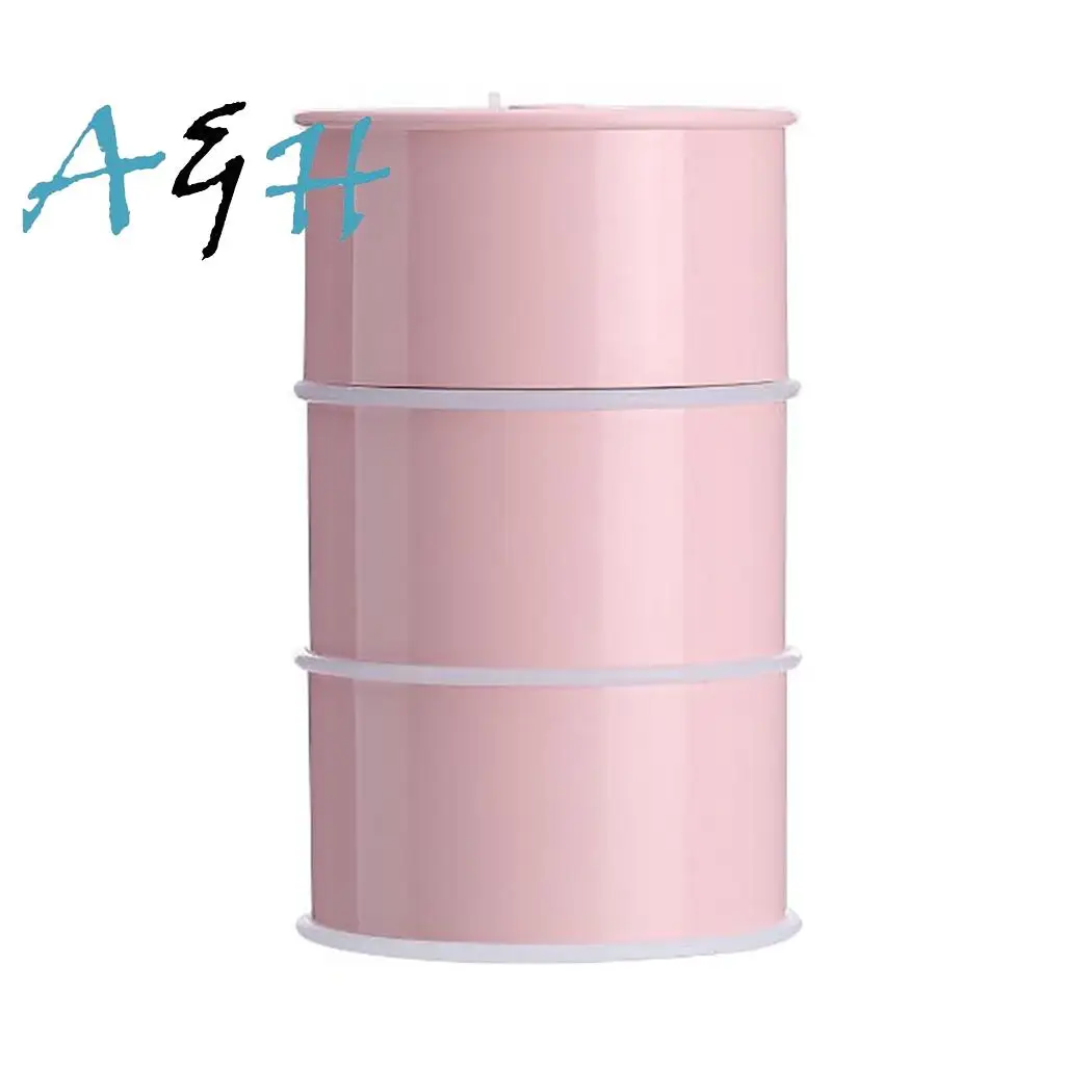 3 in 1 175ML USB Air Humidifier Ultrasonic Cool-Mist Drum Mini With LED Light Fan | Бытовая техника