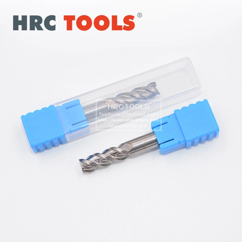 

A27-d10x40Hx10Dx100L HRC45 Solid Carbide End Milling for Aluminum 3 Flute Spiral CNC Cutting Tools