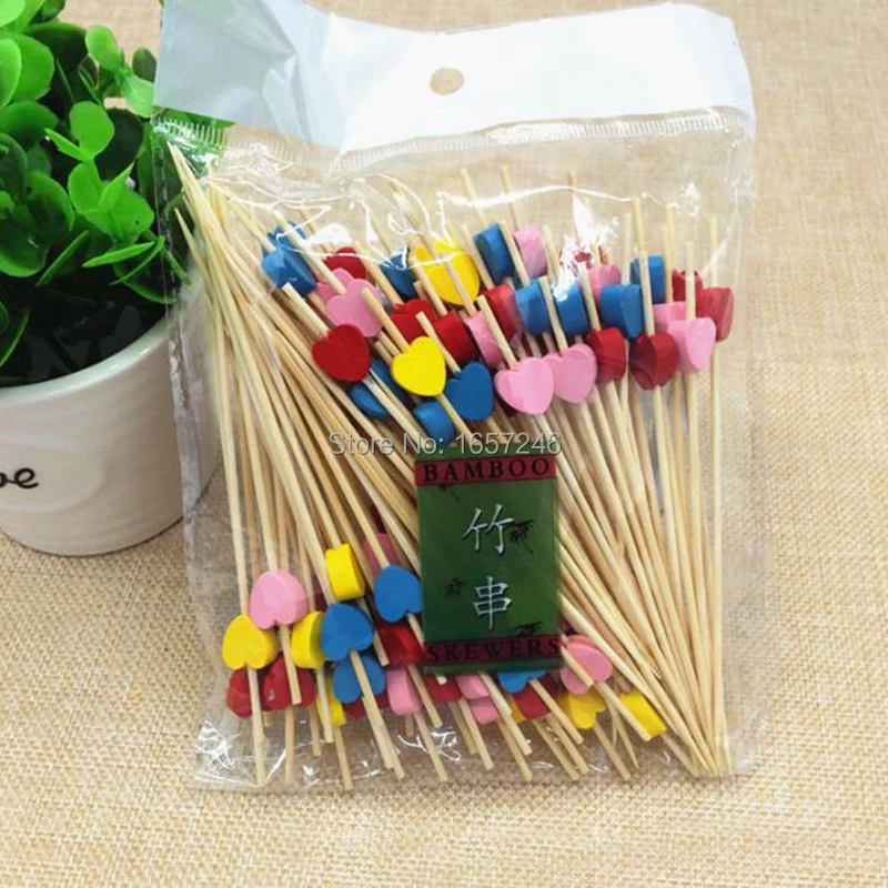 12 см бамбуковые пищевые буфеты в форме сердца искусственная - Цена: 6 569,71 руб.