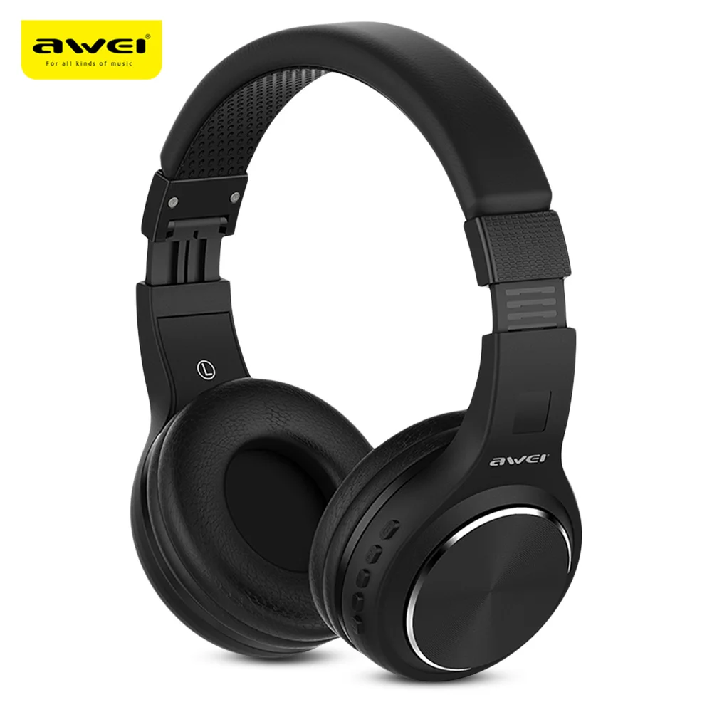 Беспроводные Накладные Наушники AWEI A600BL Bluetooth 4 2 высококачественные стерео