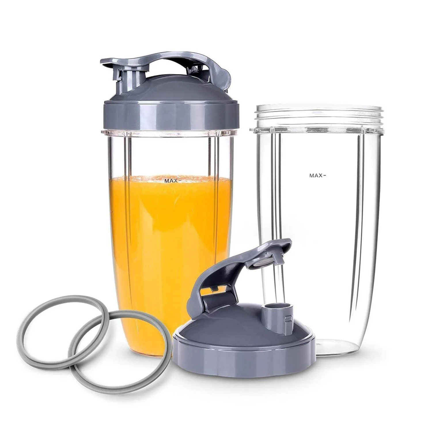 Сменные чашки с откидной крышкой для NutriBullet 6 шт высокоскоростной Блендер/миксер