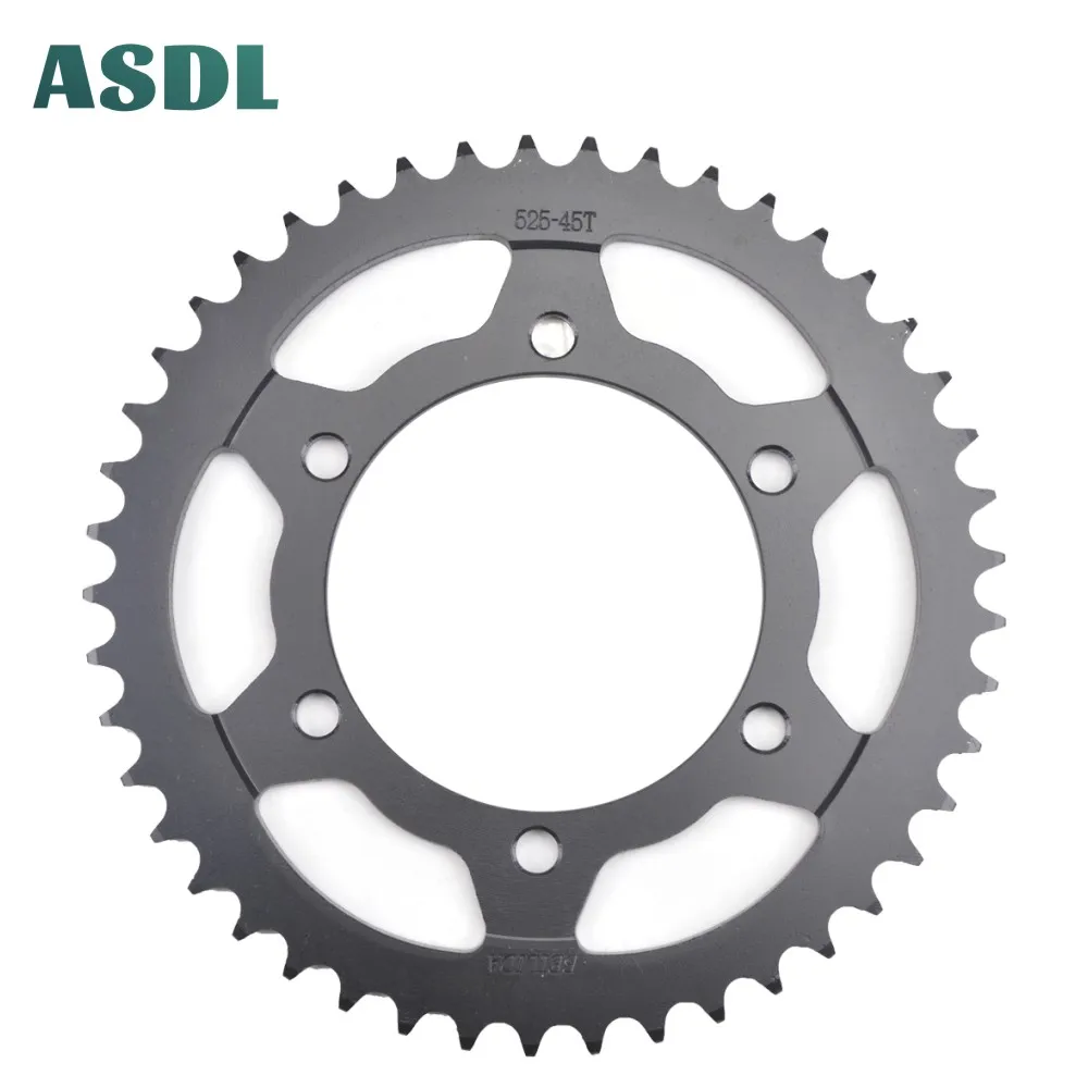 525 17T 45T Motorcycle motor Transmission Chain and front rear sprocket set for SUZUKI GSX-R750 Moto GP GSX-R 750 2011 - 2018 | Автомобили