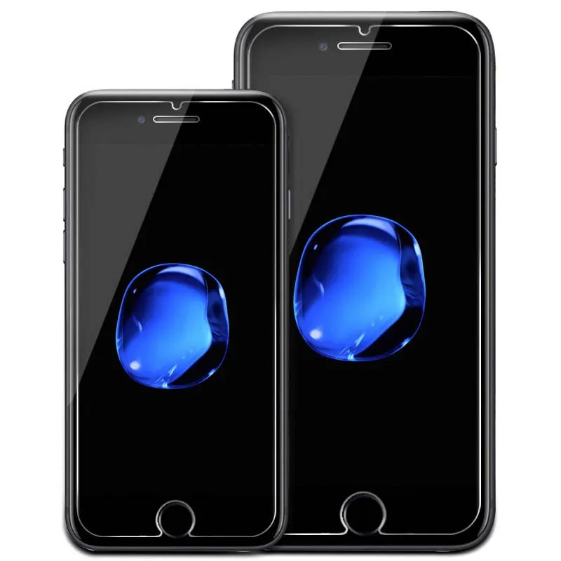 Закаленное стекло для iPhone 6 6S 7 8 Plus защита экрана Защитное Защитная стеклянная