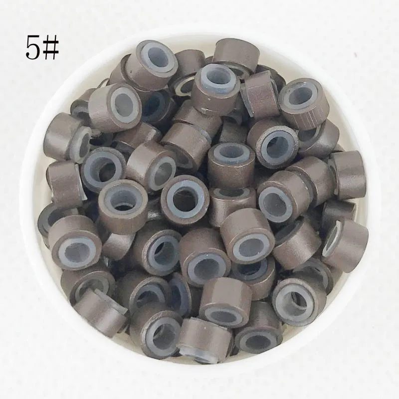 5000 шт. волос микро кольцо микрониринг микронинген силиконовые ссылки бусины