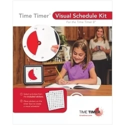 Time Timer TTMVSK11 Visual Schedule Board Kit |