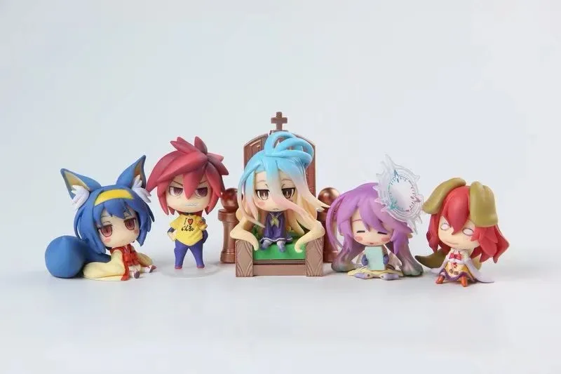 Аниме без игры жизни Shiro Sora Zero Jibril FigureToys Free Shinpping|Игровые фигурки и трансформеры| |