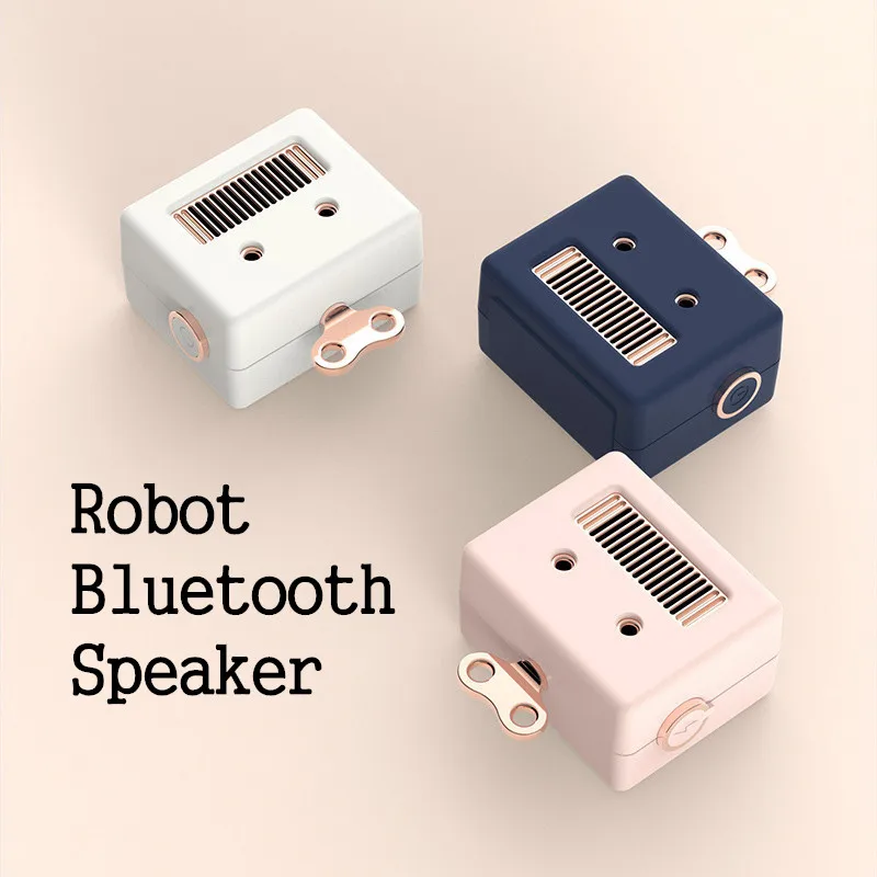 Портативный мини Bluetooth динамик LEORY с микрофоном беспроводной умный милый подарок