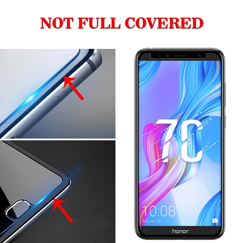Закаленное стекло для хонор 7C Защитная пленка экрана huawei 7 C AUM L41 5 дюймов Русская