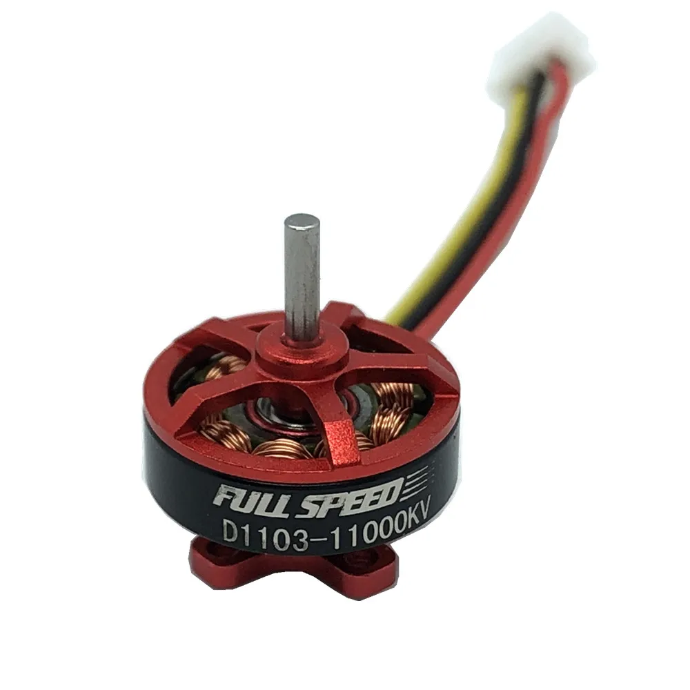 1 шт./2 шт./4 шт. FullSpeed FSD1103 1103 11000KV 1-3 S бесщеточный двигатель для TinyLeader 75 RC Дрон FPV