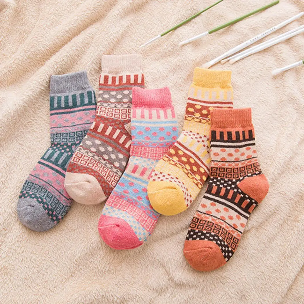 Женские повседневные эластичные удобные весенние осенние зимние носки с