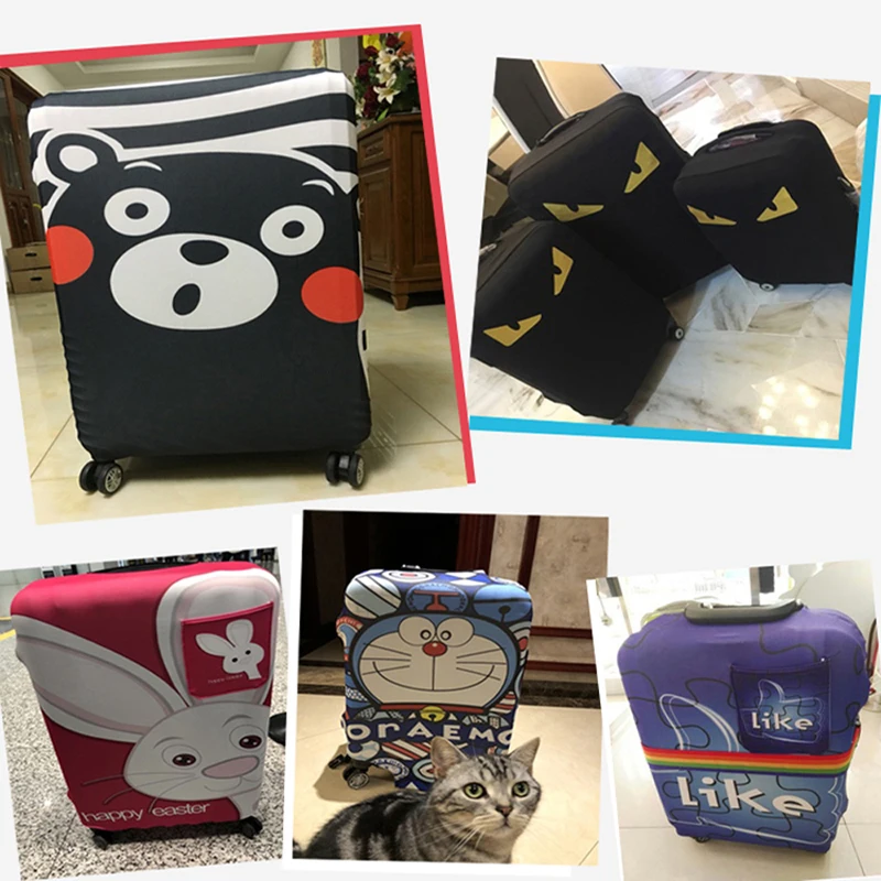 Hot Fashion Travel on Road Luggage Cover Protective Suitcase Trolley Case Trunk Dust Bag Covers For 19 to 32 Inch | Багаж и сумки