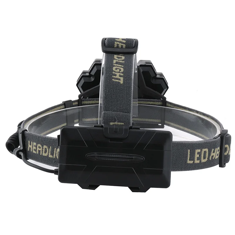 3T6 * 4XPE светодиодные фары 50 Вт Супер яркие USB зарядка длинный выстрел 300 м налобный