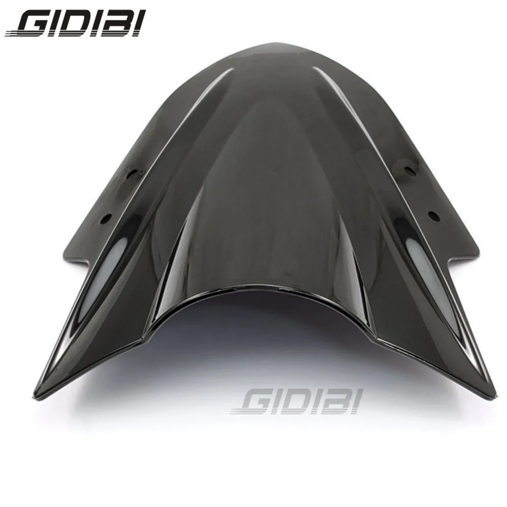 Черный двойной пузырьковый лобовое стекло для Kawasaki Ninja 300 EX300 2013 2014 2015 ветровой