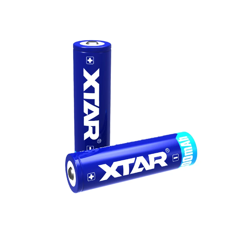 1 шт. литий ионные аккумуляторные батареи XTAR 14500 800 мАч 3 7 в совместимы с зарядным