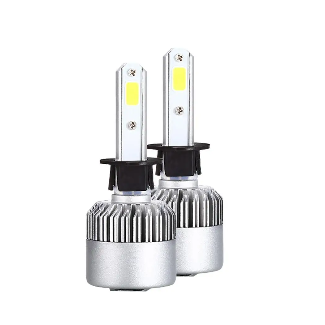 2 шт. H1 Автомобильные фары улучшенные S2 Led 4000LM 36W 6000K с мощными ЧИПАМИ COB