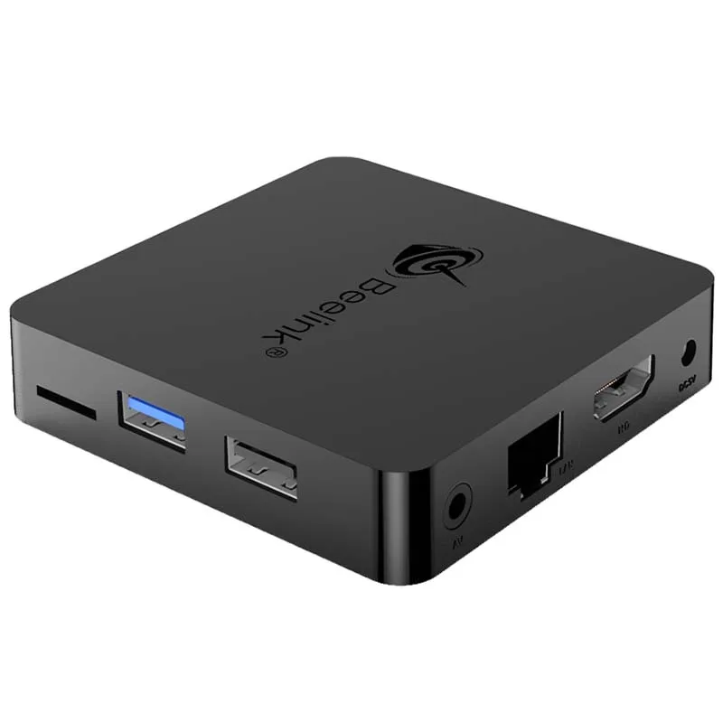 Мини ТВ бокс Beelink GT1 с голосовым пультом дистанционного управления Amlogic S905X2 Android 8 1