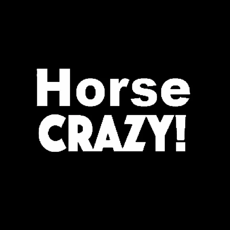 Jdm Crazy Horse наклейка на бампер интересная автомобильная краска для окна виниловая