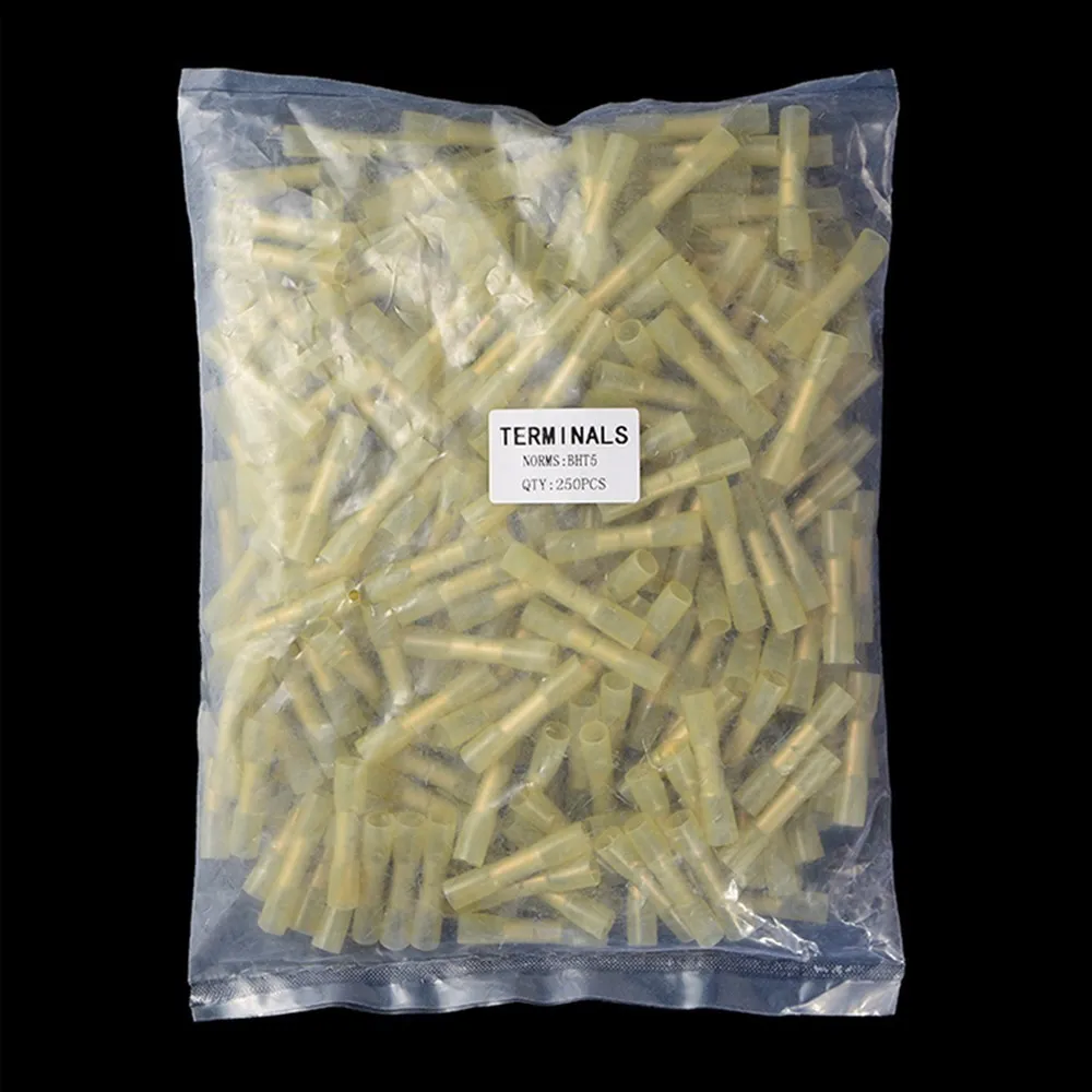 50/100 шт. водонепроницаемые термоусадочные стыковые разъемы AWG 20 22 электрические