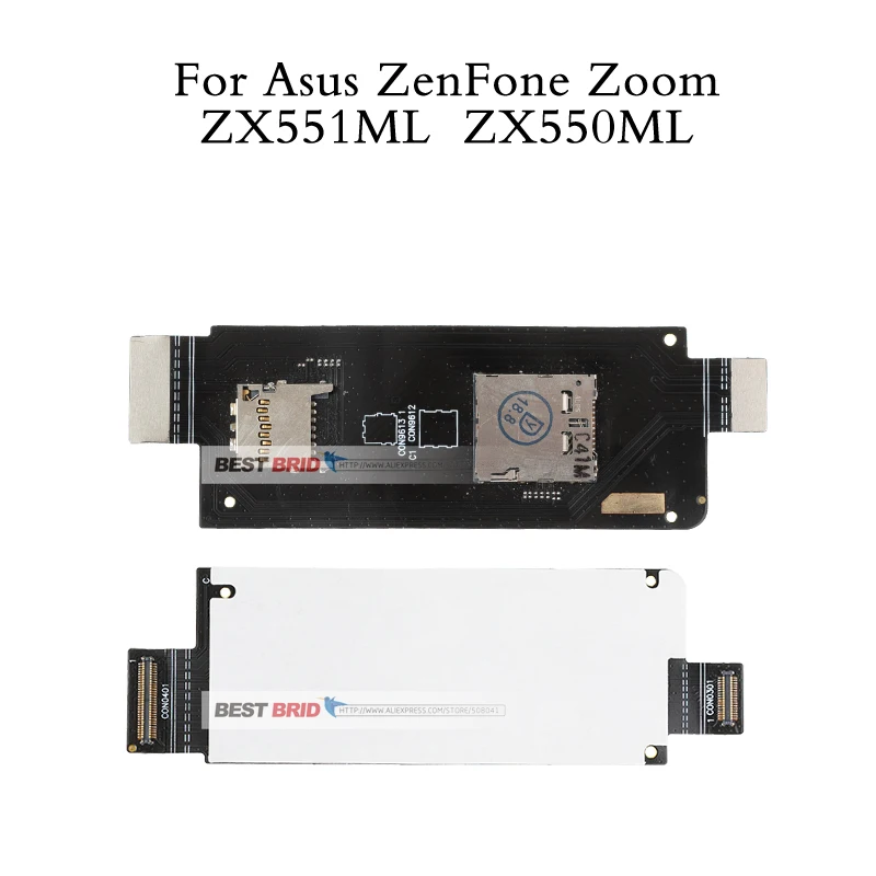 1 шт. запасные части для чтения SIM-карт ZenFone A500CG A500KL ZE500CL ZE550ML Zenfon 4 6 ZX551ML | Мобильные