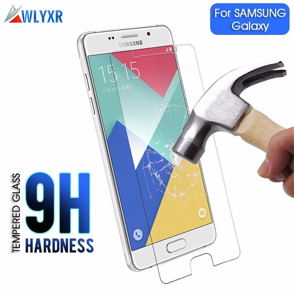 2.5D круглое 0 26 мм 9H Премиум прозрачное стекло для Samsung Galaxy A 10 20 30 40 50 60 70 20E A40S J4 2019