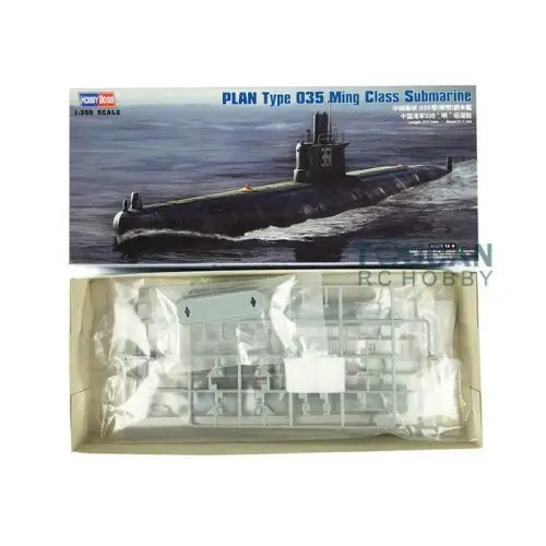 Hobby Boss 83517 1/350 PLA Navy Тип 035 подводная лодка Dunker модель комплект из пластика TH06394
