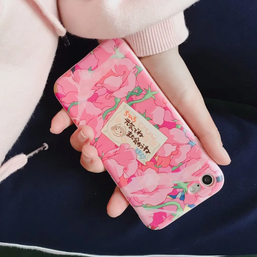 Cute Phone Cases for IPhone XS XR Max X 6 6S 7 8 Plus MAX Cartoon Spirited Away Soft IMD Back Cover Coque Shell |
