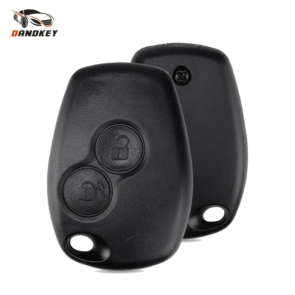 Чехол Dandkey с 2 кнопками для дистанционного ключа чехол Renault Megane Modus Espace Laguna Duster Logan