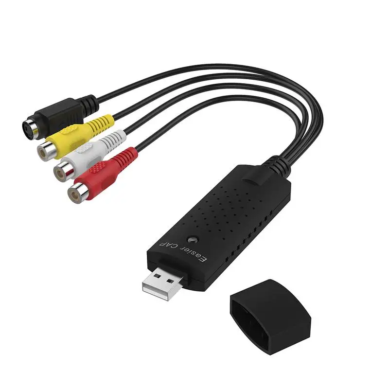 USB2.0 конвертер VHS в DVD Конвертация аналогового видео цифровой формат аудио запись