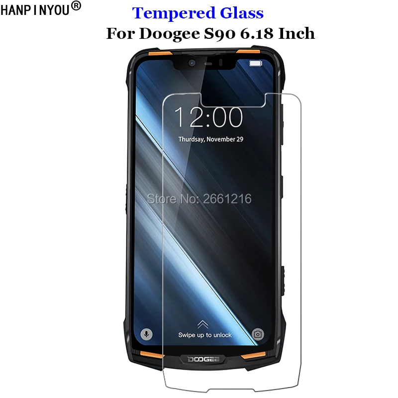 Для Doogee S90 прозрачное ультра закаленное стекло 9H 2.5D Премиум Защитная пленка для