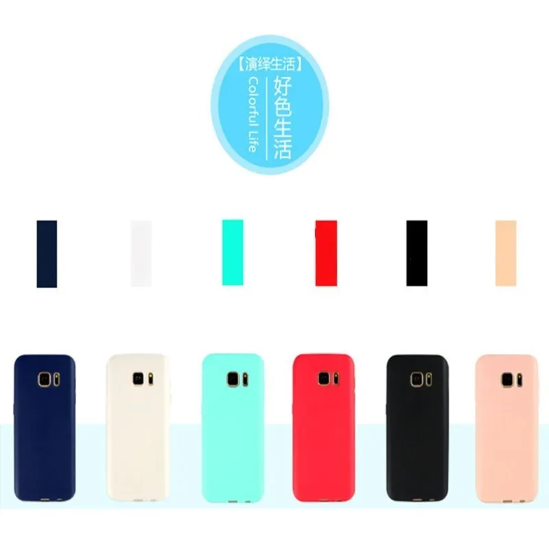 Мягкий силиконовый чехол для телефона samsung Galaxy A310 A320 A3 A5 A7 2017 A510 A520 A750 A710 C9 конфеты