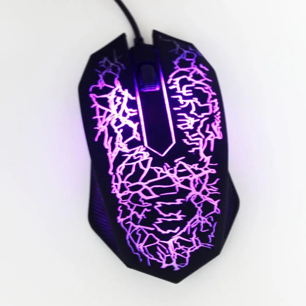 Светодиодный 3 кнопки игровой usb кабель мышь в любом месте вам нужен стильный