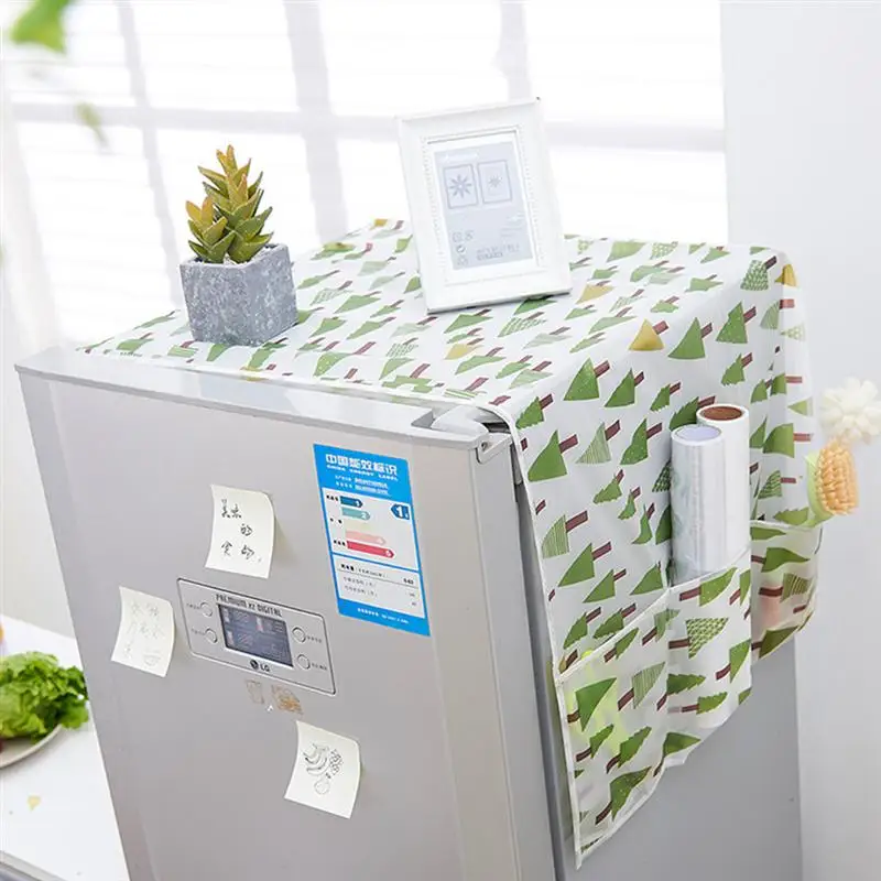 Холодильник прозрачный пылезащитный чехол для дома ежедневно водонепроницаемый