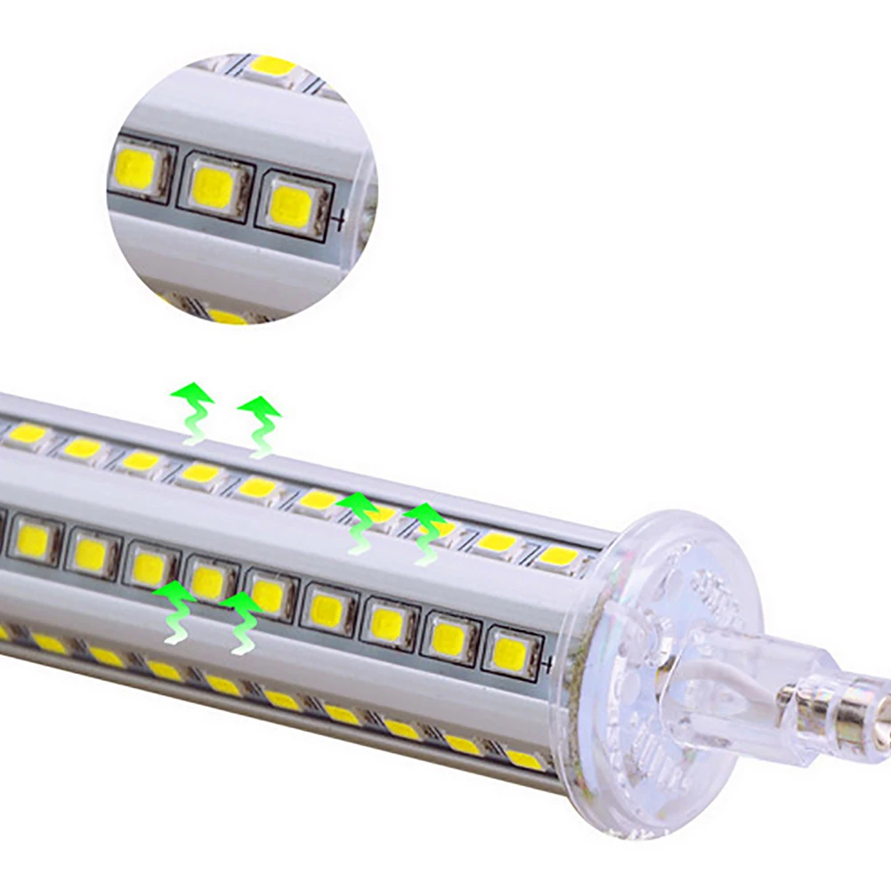 5/10/15 Вт Теплый/белый свет алюминиевый LED R7S прожектор Кукуруза лампы галогенные |