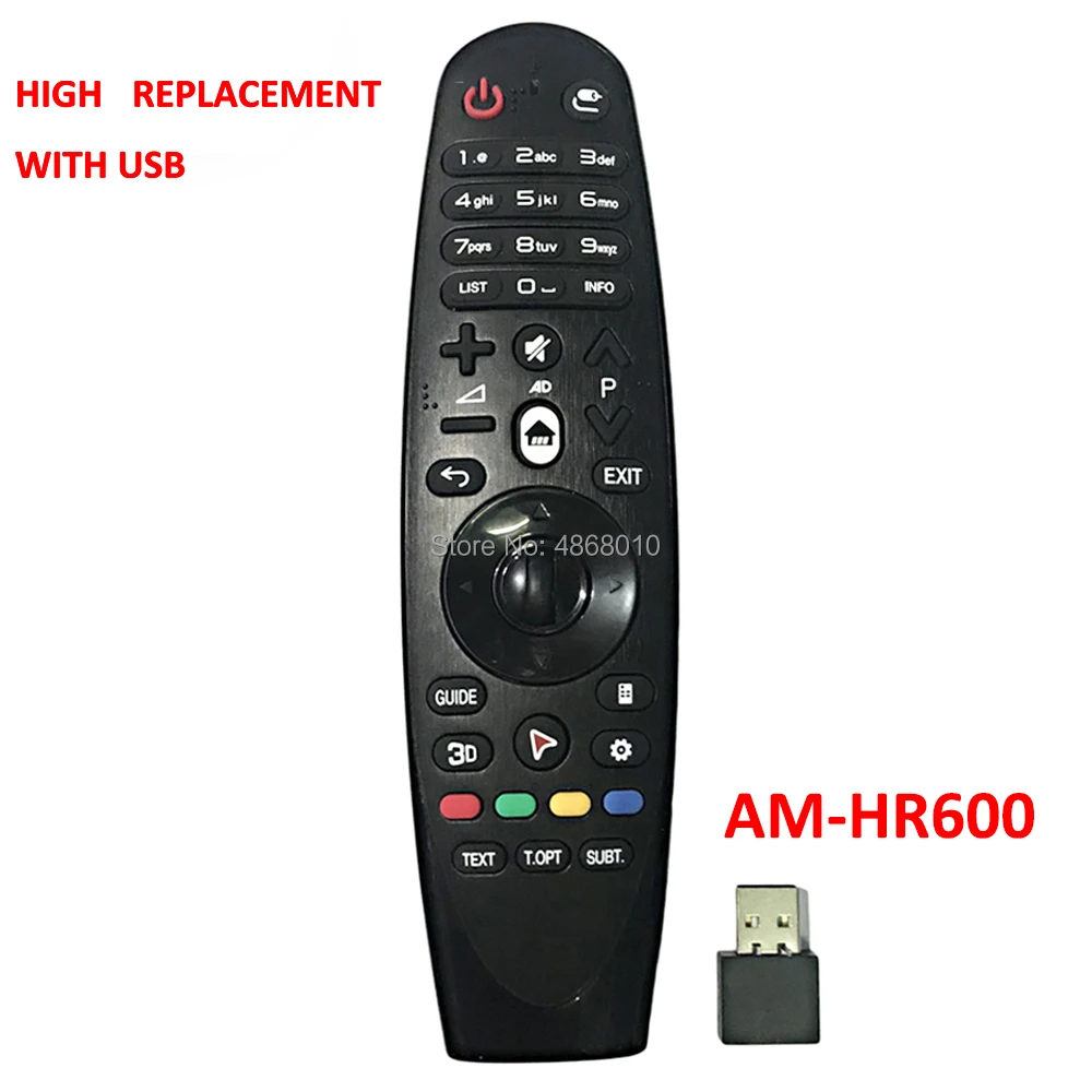 Новый пульт дистанционного управления w/ USB AM HR600/650 HR650A HR18BA HR19BA для LG Magic Remote AN MR600