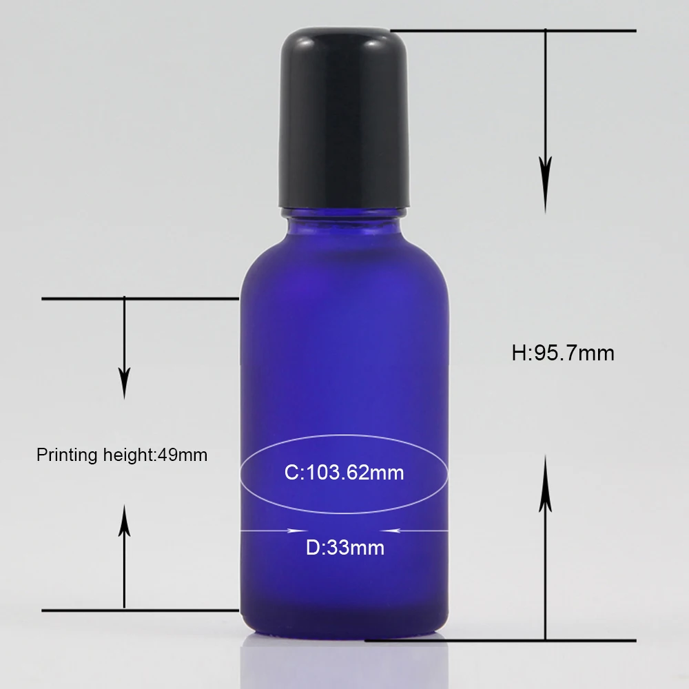 Round Shape Cosmetic Packaging 30 ml roll on bottles for essential oils empty 1 oz perfume refillable bottle | Красота и здоровье
