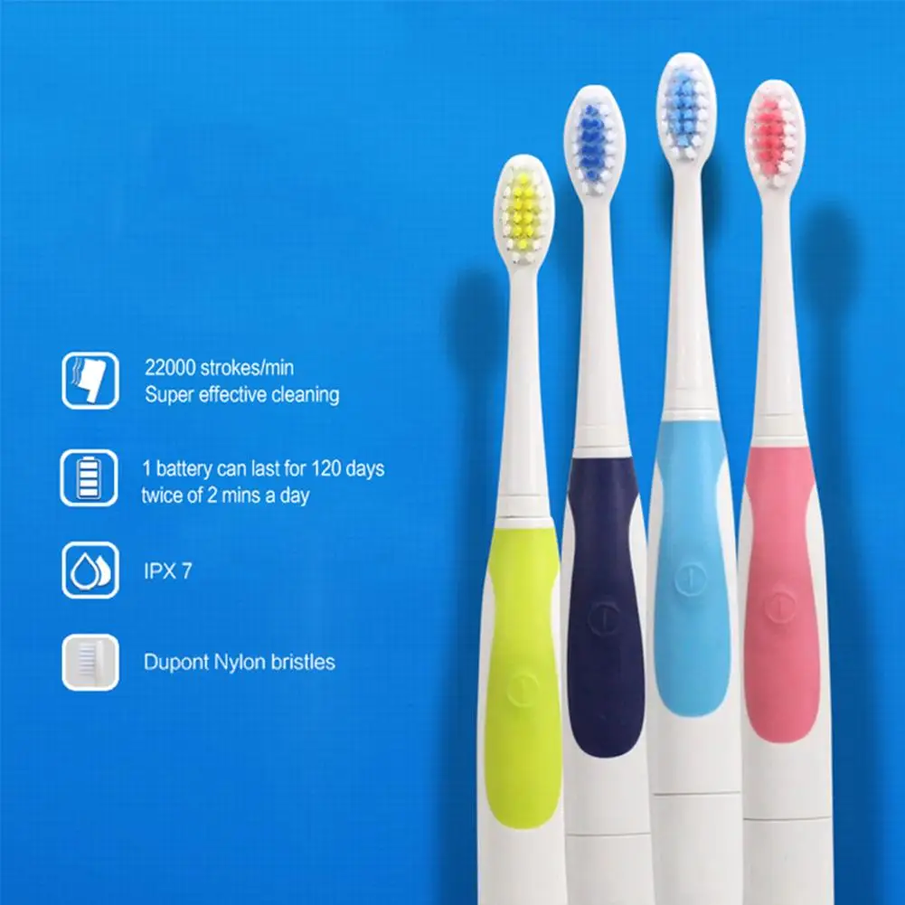 Seago SG 906 для взрослых Водонепроницаемая звуковая батарея электрическая зубная
