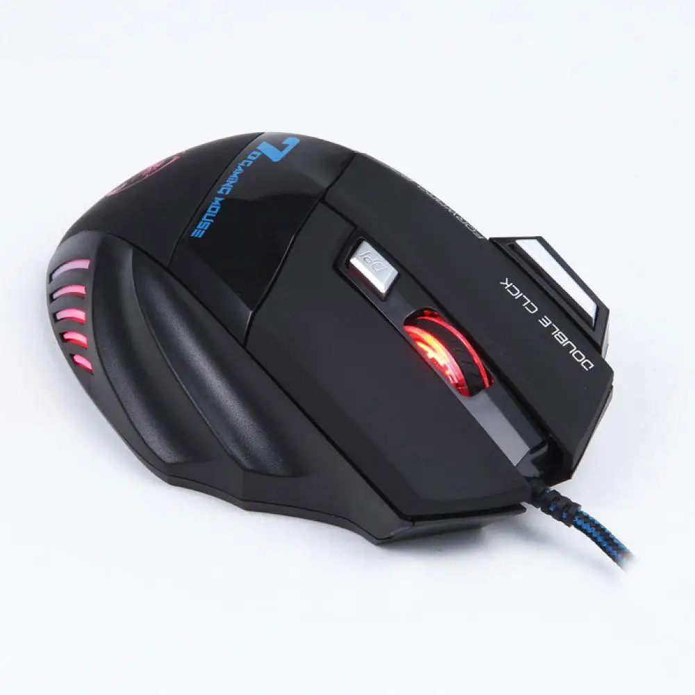 Проводсветодиодный светодиодная Игровая USB мышь игровая 7D PC 3200 dpi Мышь оптическая
