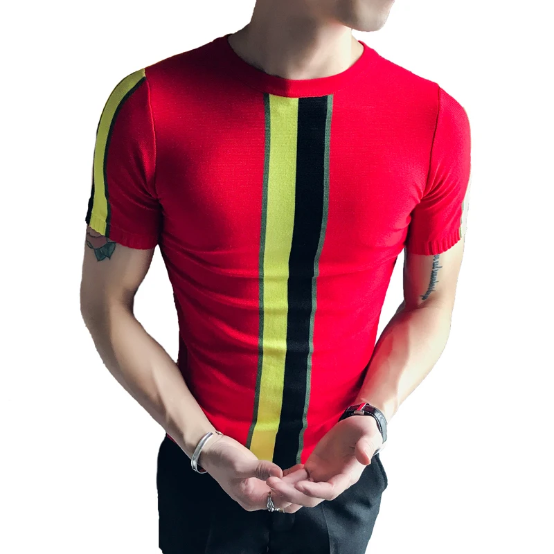 Уличная футболка с круглыми рукавами Camisetas Hombre Новая повседневная принтом в
